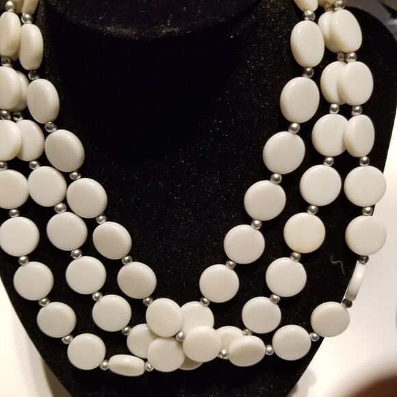 MULTILAYER STRAND STYLE CUSTOME MADE FASHION NECKLACE JEWELRY - Picture 2 of 4